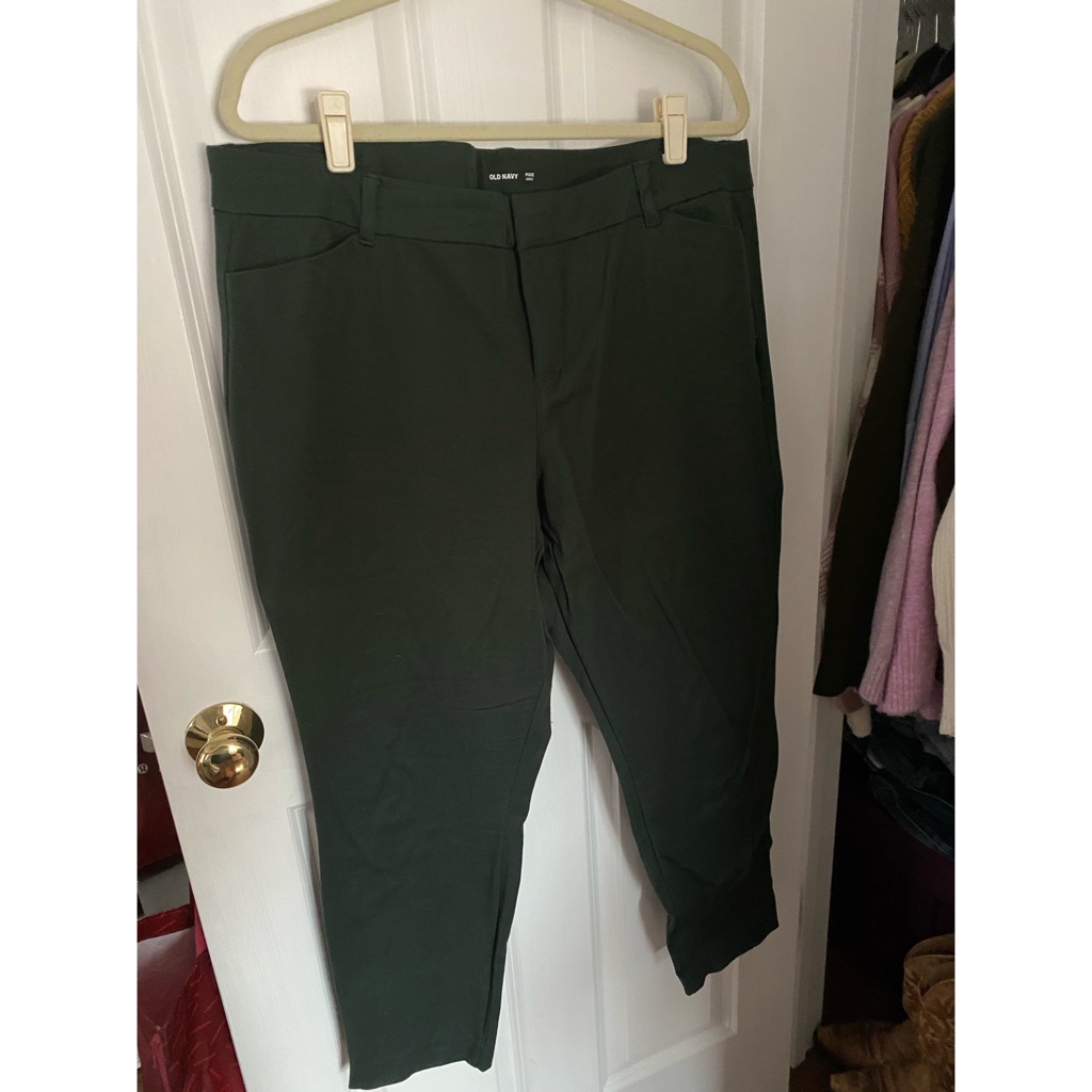 Forest Green Pixie Pants